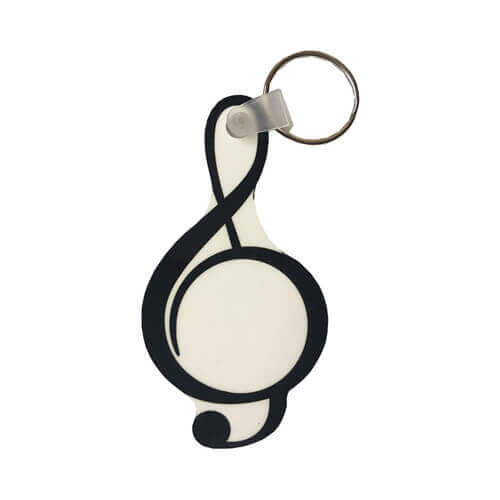Portachiavi - chiave di violino - Trasferimento termico a sublimazione
