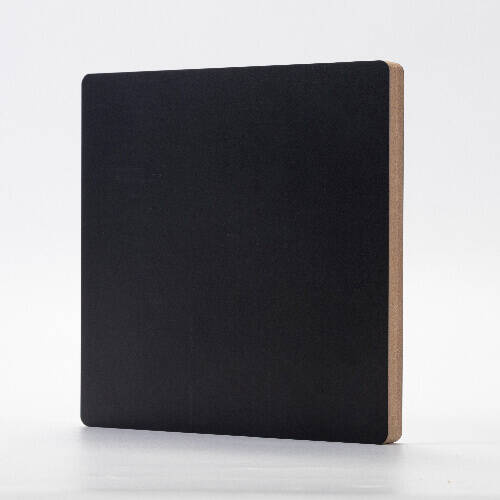 Pannello in fibra per sublimazione 20 x 20 x 1,5 cm - 2 pezzi. - dorso nero