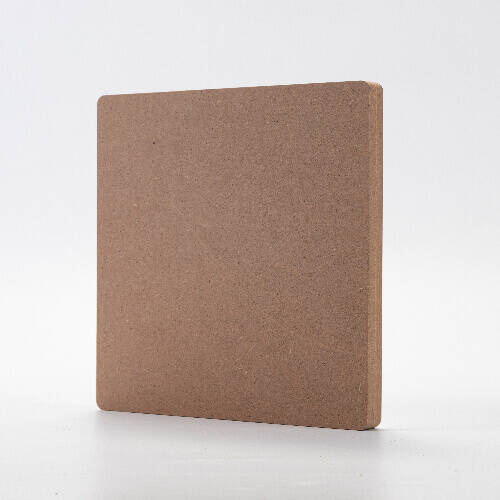 Pannello in fibra per sublimazione 20 x 20 x 1,5 cm - 2 pezzi. - dorso marrone chiaro