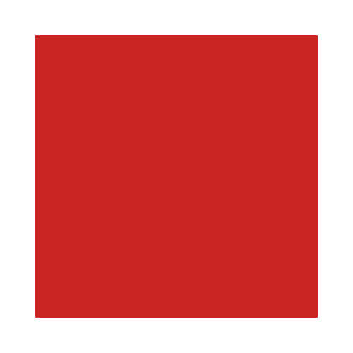 Un foglio di pellicola autoadesiva che cambia colore dall'arancione al giallo