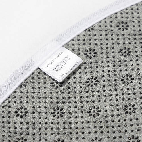 Zerbino rotondo a sublimazione in flanella