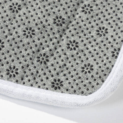 Zerbino rettangolare in flanella a sublimazione