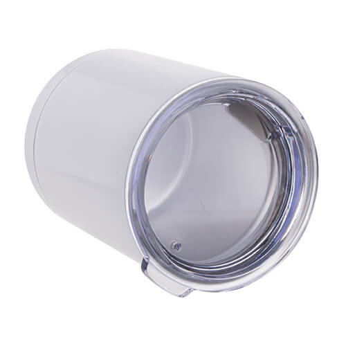 Tazza in metallo Lowball 300 ml per sublimazione - bianco