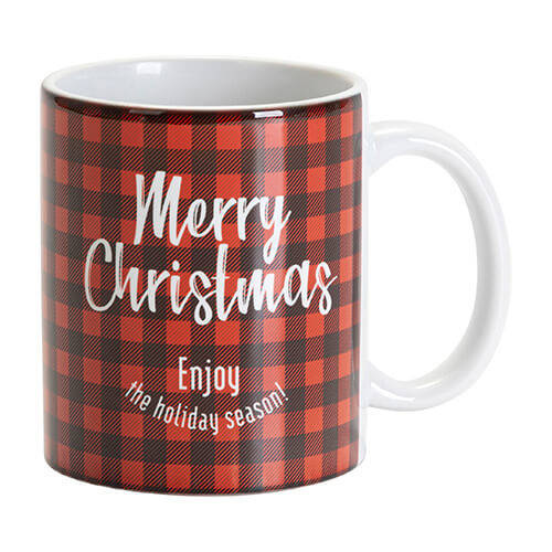 Foglio trasferibile Xmas Plaid 2 30,5 x 11,4 cm - 4 pz.