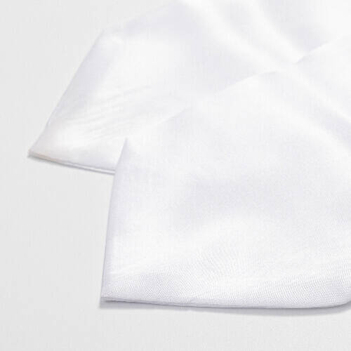 Cravatta bianca 152 x 10 cm per sublimazione