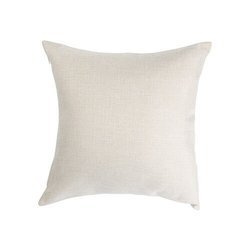 Copricuscino in tela di colore ecru 40 x 40 cm BestSub per sublimazione