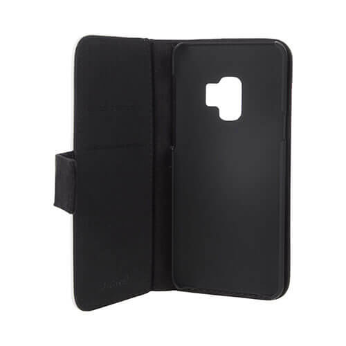 Custodia 3D Samsung Galaxy S9 G9600 nero in cuoio per Sublimazione trasferimento termico