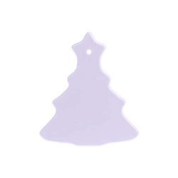 Pendente albero di natale grande di plastica luminescente - Stampa sublimatica a trasferimento termico