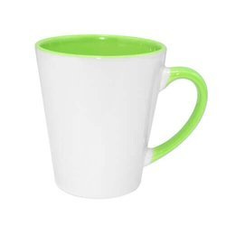 Tazza Latte piccolo FUNNY verde chiaro Sublimazione Termostampa