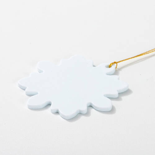 Ciondolo in plastica per sublimazione - foglia