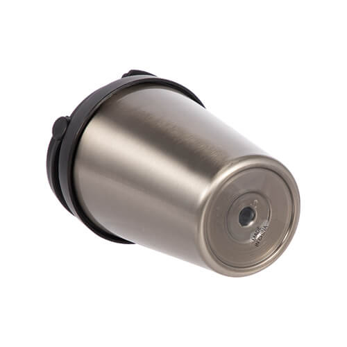 Tazza da 350 ml in acciaio inossidabile per sublimazione - argento