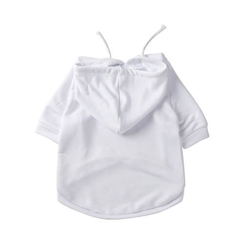 Felpa con cappuccio per cane per sublimazione