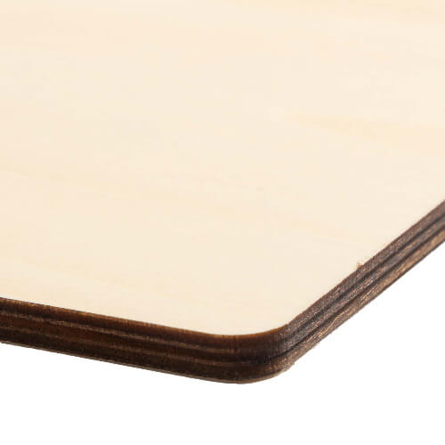 Foglio di compensato per sublimazione 20,3 x 30,5 cm - naturale