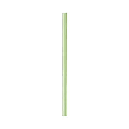 Cannuccia in vetro semplice da 20 cm - verde