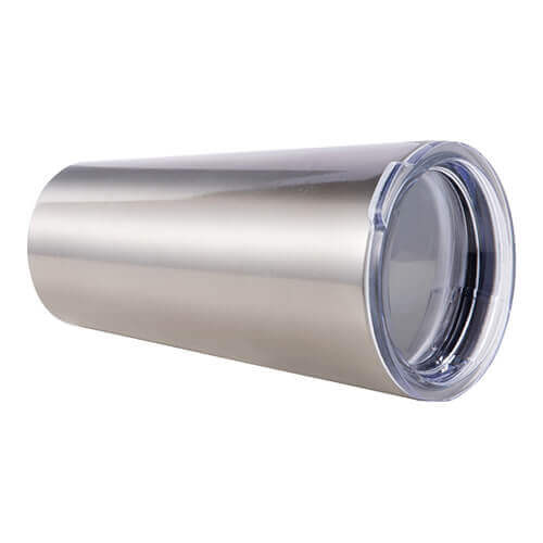 Borraccia termica 480 ml in acciaio Stampa Sublimatica - argento