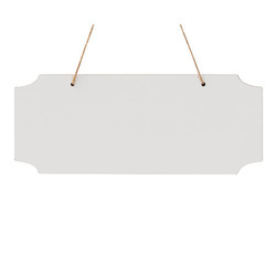 Appendiabiti in MDF per sublimazione - rosetta