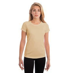 Maglietta Solar per la donna a maniche corte per Sublimazione – Pale Yellow