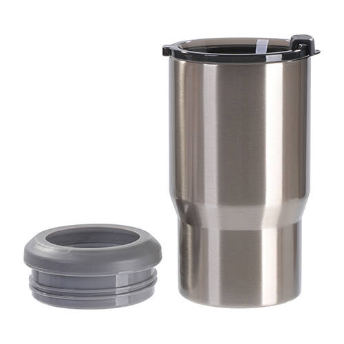 Tazza in acciaio inox 320 ml per sublimazione - argento