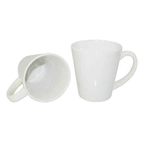 Tazza Latte ECO piccolo, bianco Sublimazione Termostampa