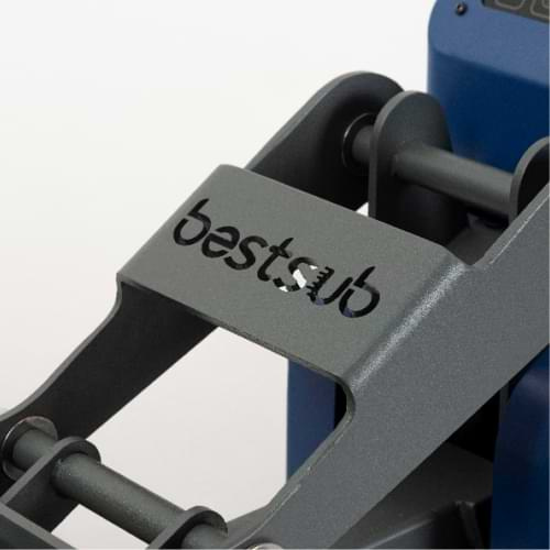 Pressa piatta con piano d'appoggio retrattile 38 x 38 cm - BPRO3838DSCB