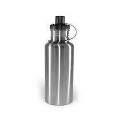 Borraccia argento da viaggio MAX 500 ml - Stampa sublimatica a trasferimento termico