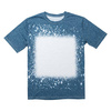 T-shirt Cotton-Like Bleached Starry Faux Denim per sublimazione