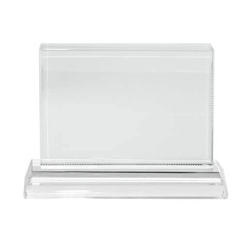Sublicrylic cristallo modello CC27 con base Sublimazione Trasferimento termico