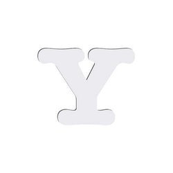 Lettera decorativa da MDF per sublimazione 10 cm Y