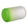 Vetro smerigliato da 400 ml per sublimazione - sfumatura verde