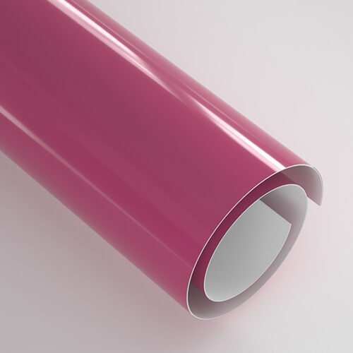 Pellicola autoadesiva 30,5 x 30,5 cm - 20 fogli - Glossy Shock Pink
