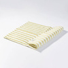 Tovaglietta in tela 50 x 35,5 cm crema con strisce verde chiaro per sublimazione