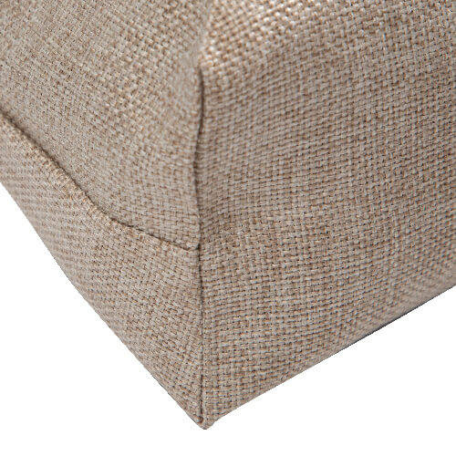 Borsa in lino 29 x 34 cm per sublimazione - manici blu