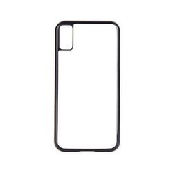 Custodia iPhone X nero in plastica Sublimazione trasferimento termico