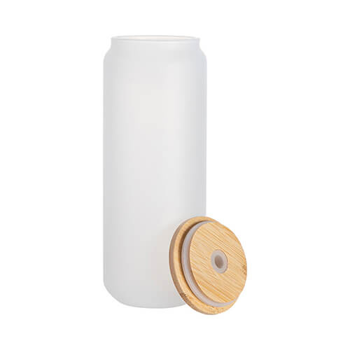 Tazza da 750 ml in vetro satinato per sublimazione