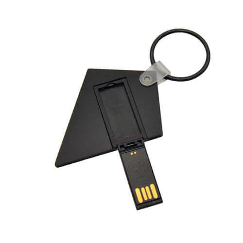 Portachiavi - chiavetta 8 GB forma di diamante Sublimazione trasferimento termico