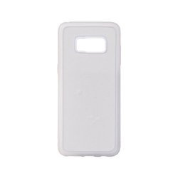 Custodia Samsung Galaxy S8 Plus bianco in plastica per Sublimazione trasferimento termico