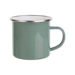 Tazza in metallo 360 ml Sublimazione Termostampa - verde grigiastro