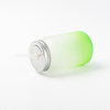 Mug Mason Jar 450 ml satinato senza manico per sublimazione - sfumatura verde