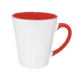 Tazza Latte piccolo FUNNY rosso Sublimazione Termostampa