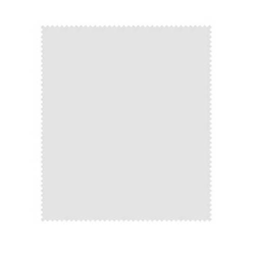 Tessuto 15 x 18 cm bianco Trasferimento termico a sublimazione