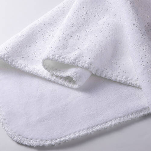 Coperta Minky per sublimazione - glitter argento