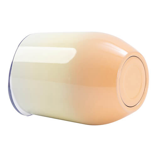 Tazza per vin brulè 360 ml per sublimazione - sfumatura bianco e pesca