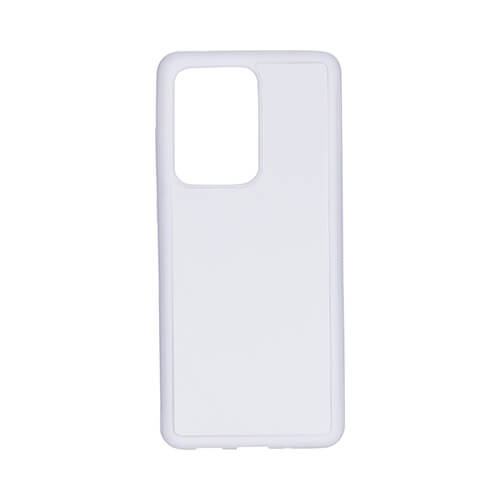 Samsung Galaxy S20 Ultra custodia in gomma da cancellare bianca per sublimazione