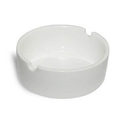 Posacenere in ceramica bianca Trasferimento termico a sublimazione