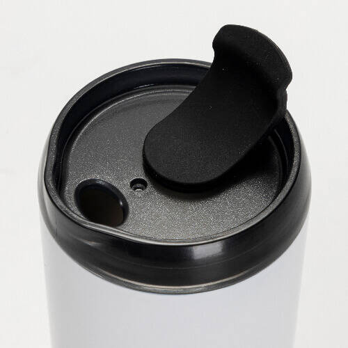 Tazza portatile per sublimazione da 400 ml - bianca