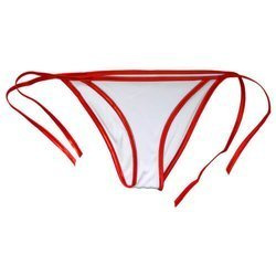 Mutandine da donna per sublimazione con bordo rosso