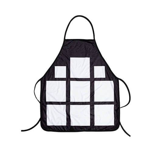 Grembiule in peluche con pannelli per foto per sublimazione - 9 pannelli