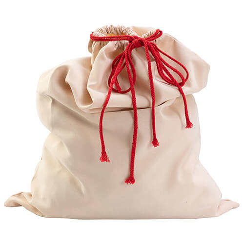 Borsa 50 x 70 cm con cordino rosso per sublimazione