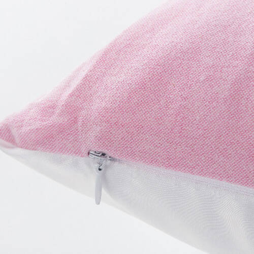 Federa bicolore 40 x 40 cm per sublimazione - rosa