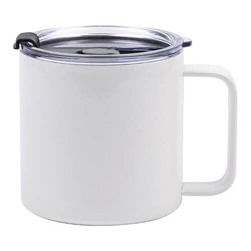 Tazza da caffè da 420 ml per sublimazione - bianca